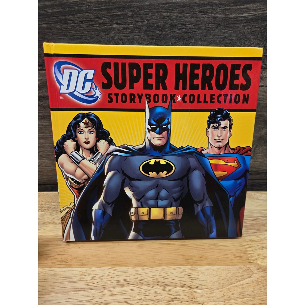 DC Super Heroes Storybook Collection Hardcover Batman Superman Wonder Woman